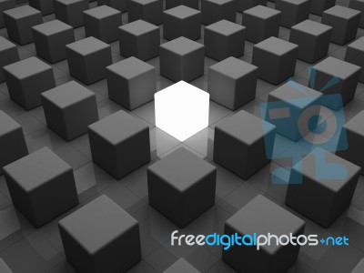 Individuality Concept Stock Image