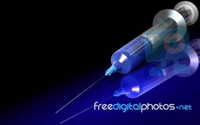 Injection Needle Stock Image
