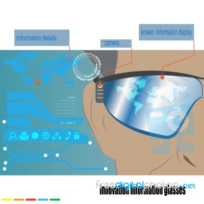 Innovation Glasses Stock Image