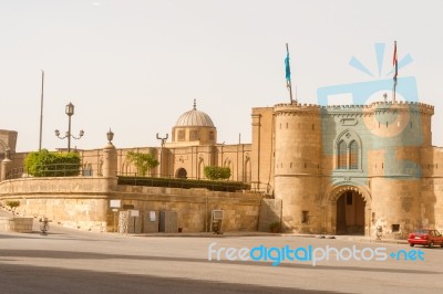 Inside The Saladin Citadel, Cairo, Egypt, Africa Stock Photo
