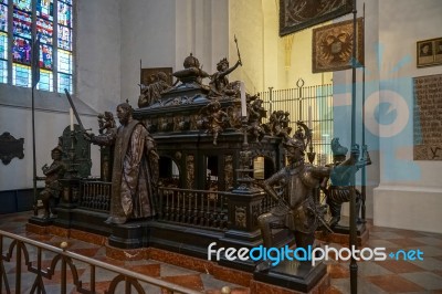 Interior Of The Frauenkirche In Munich Stock Photo