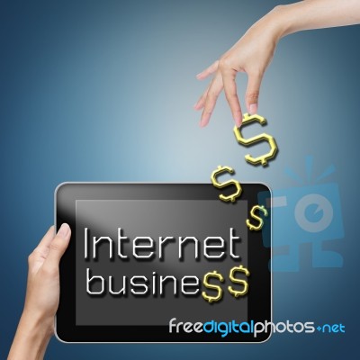 Internet Business Stock Image