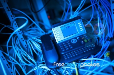 Ip Phone Stock Photo