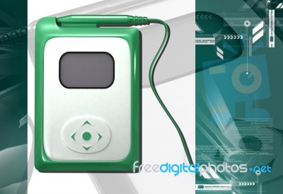 Iqholter Recorder Stock Image