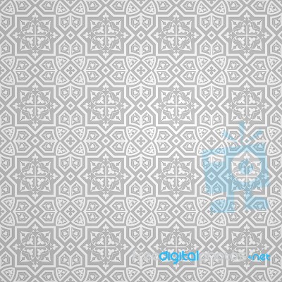 Islamic Ornament , Arabic Geometric Pattern, 3d Ornamental Stock Image