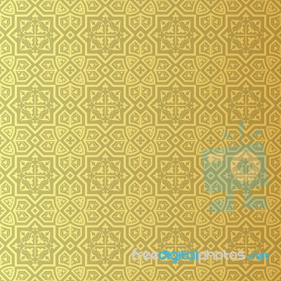 Islamic Ornament , Traditional Arabic Art, Islamic Geometr Stock Image