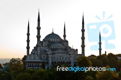 Istanbul - Blue Mosque Stock Photo