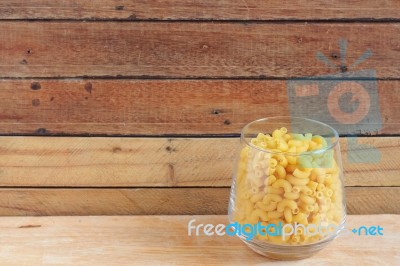 Italian Macaroni Pasta Stock Photo