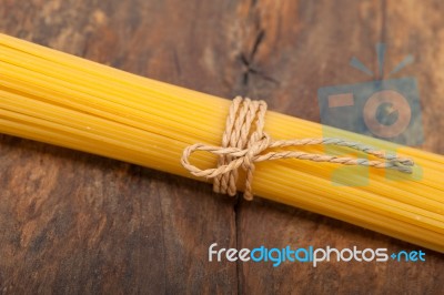Italian Pasta Spaghetti Stock Photo