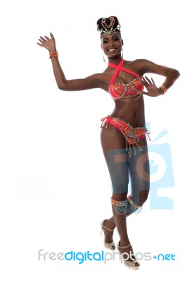 It's Carnival Time, Lets Dance Stock Photo