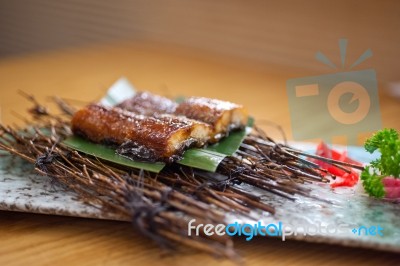 Japanese Style Roasted Eel Stock Photo Japanese Style Roasted Eel Stock Photo