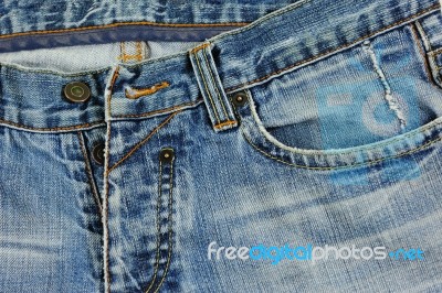 Jeans Background Stock Photo