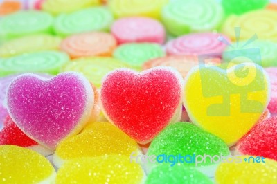 Jelly Candy Stock Photo