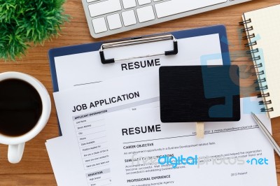 Job And Recruitment Concept Stock Photo