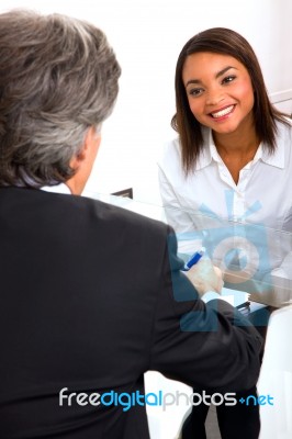 Job Interview Stock Photo