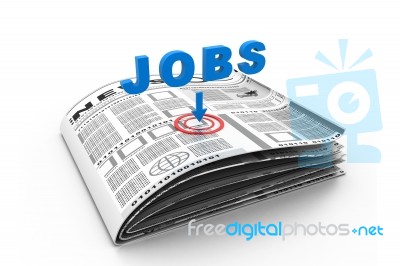 Job Search Stock Image