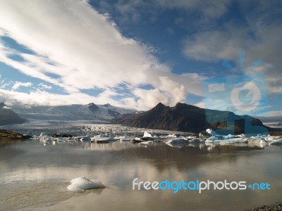 Jokulsarlon Stock Photo