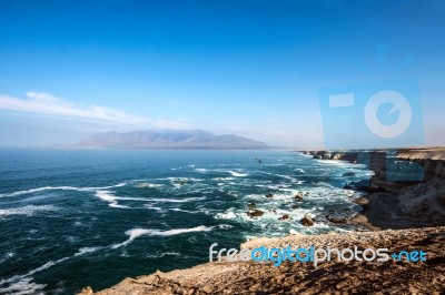 Juan Lopez Beach, La Portada National Reserve, Chilean Coast Stock Photo