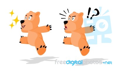 Jumping Bear Stock Image Jumping Bear Stock Image