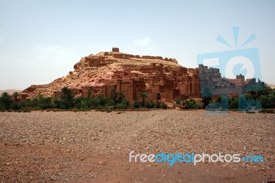 Kasbah Ait Benhaddou, Morocco Stock Photo