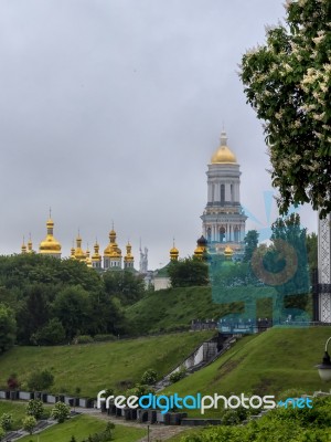 Kiev Pechersk Lavra Stock Photo