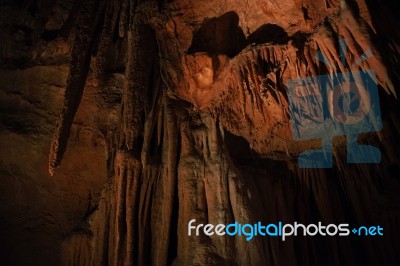 King Soloman Cave In Mole Creek, Tasmania Stock Photo