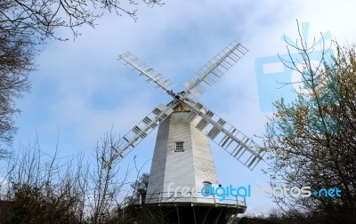 King's Mill Or Vincent's Mill At Shipley In West Sussex Stock Photo