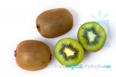Kiwi Fruits Stock Photo