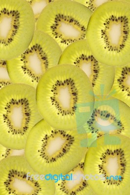 Kiwi Wall Stock Photo