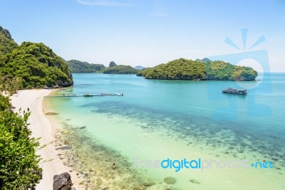 Ko Wua Ta Lap Viewpoint Stock Photo