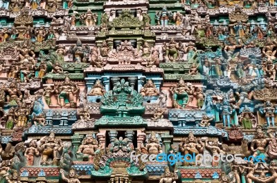 Kumbeswarar Temple Stock Photo