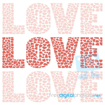 L O V E 3 Stock Image L O V E 3 Stock Image