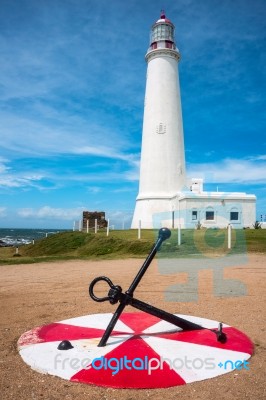 La Paloma Lighthouse Uruguay Stock Photo