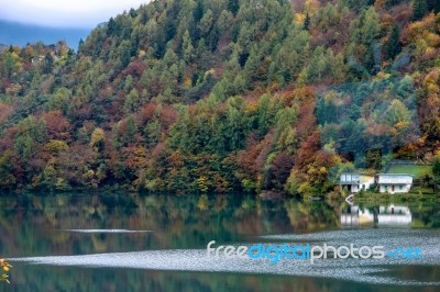 Lago D'idro Stock Photo