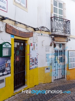 Lagos, Algarve/portugal - March 5 : Old Restaurant And Bar In La… Stock Photo