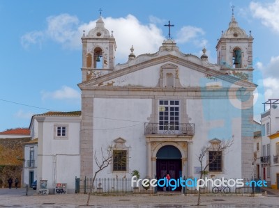 Lagos, Algarve/portugal - March 5 : View Of St Marys Church In L… Stock Photo