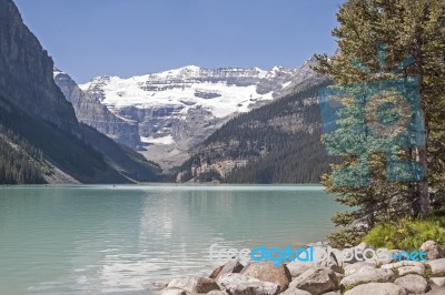 Lake Louise Stock Photo