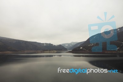 Lake Uvac In Serbia Stock Photo