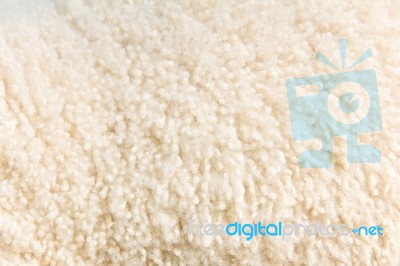 Lambswool Background Stock Photo