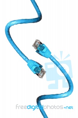 Lan Cable Stock Photo