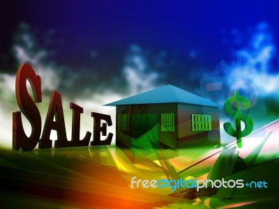 Land For Sale Stock Image