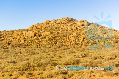 Landscape In Northern Cape, South Africa Stock Photo