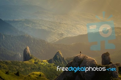 Landscape In Peru Stock Photo