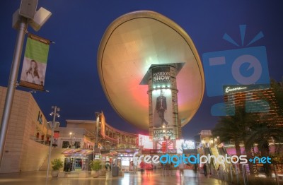 Las Vegas, Jan 29: Fashion Show Mall On January 29, 2014 In Las Stock Photo