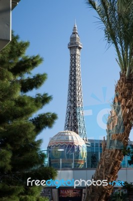 Las Vegas, Nevada/usa - August 1 : Hotel Paris In Las Vegas Neva… Stock Photo