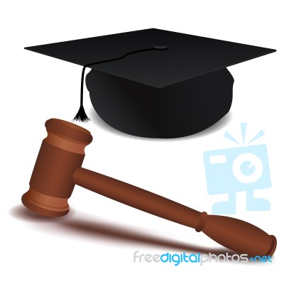 Law Student Stock Image