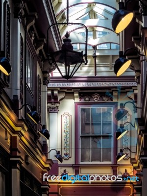 Leadenhall Market Stock Photo