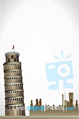 Leaning Tower Of Pisa, Italy Stock Image