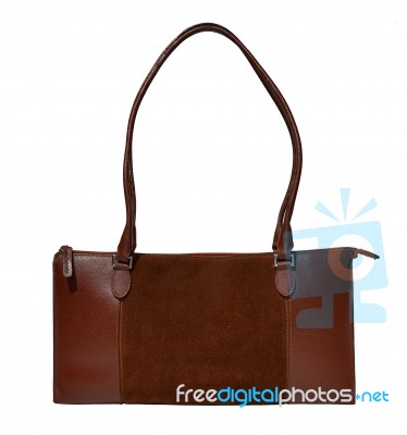 Leather Bag Stock Photo