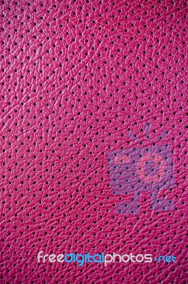 Leather Texture With Small Holes Stock Photo